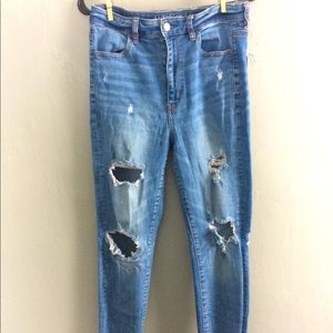 American eagle highest rise jeggings